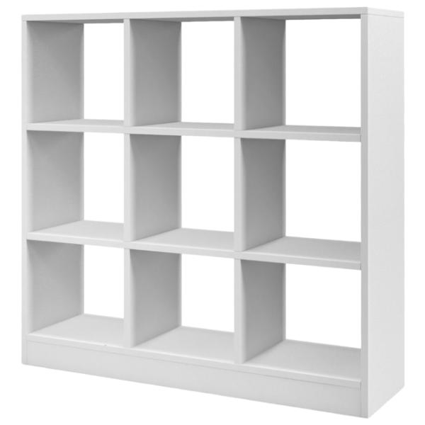 Etajeră Costway CB10445WH 107.5 x 107.5 x 33 cm/ LPAL/ White photo 1 Etajeră Costway CB10445WH 107.5 x 107.5 x 33 cm/ LPAL/ White photo 1