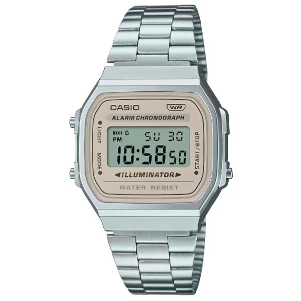 Наручные часы унисекс Casio A-168WA-8A Кварцевый/ 38 x 36 мм photo 1 Наручные часы унисекс Casio A-168WA-8A Кварцевый/ 38 x 36 мм photo 1