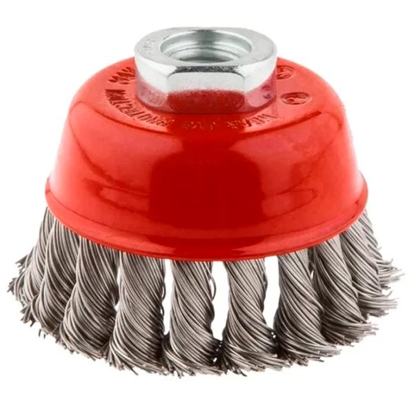 Perie cupă din sârmă răsucită MPN 42517 75 mm photo 1