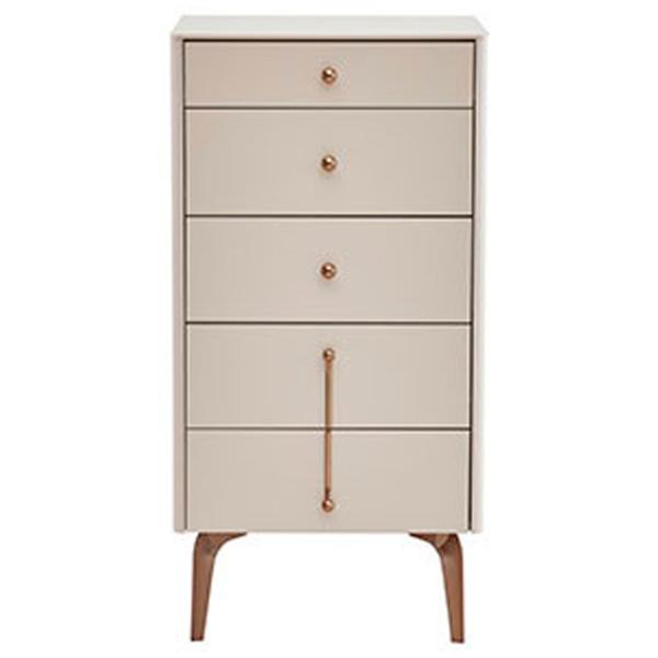 Комод Dogtas Milena 116см x 60.4см x 50см/ МДФ/ Кремовый photo 1