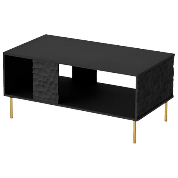 Comodă Halmar BULLET LAW-1 43 x 92 x 50/ MDF/ Black photo 1