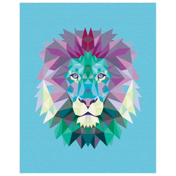 Картина по номерам BrushMe Хищник в деталях 50 x 40 см/ Вертикальная photo 1