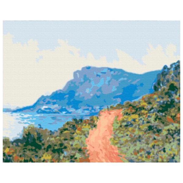 Картина по номерам BrushMe Горная дорога в Монако. Клод Моне 50 x 40 см/ Горизонтальная photo 1 Картина по номерам BrushMe Горная дорога в Монако. Клод Моне 50 x 40 см/ Горизонтальная photo 1