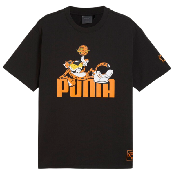 Футболка для мужчин Puma Hoops X Cheetos Tee Ii 100% хлопок/ Черный photo 1 Футболка для мужчин Puma Hoops X Cheetos Tee Ii 100% хлопок/ Черный photo 1