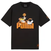 Tricou pentru bărbați Puma Hoops X Cheetos Tee Ii 100% bumbac/ Black