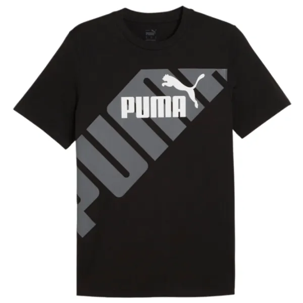 Футболка для мужчин Puma Power Graphic Tee 100% хлопок/ Черный photo 1