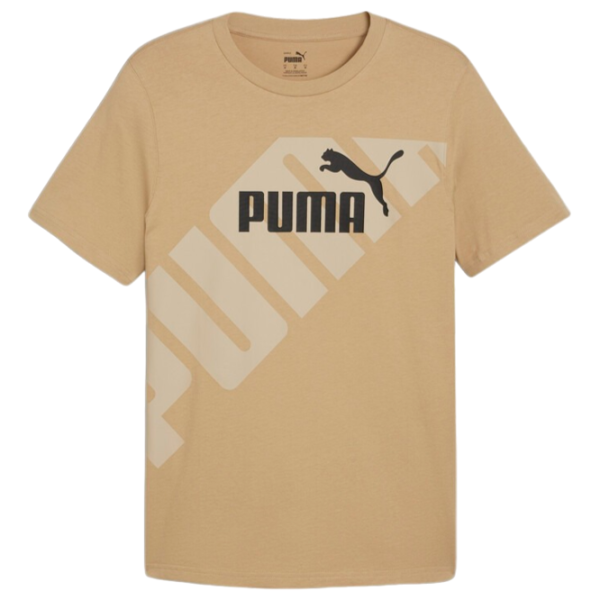 Футболка для мужчин Puma Power Graphic Tee 100% хлопок/ Prairie Tan photo 1