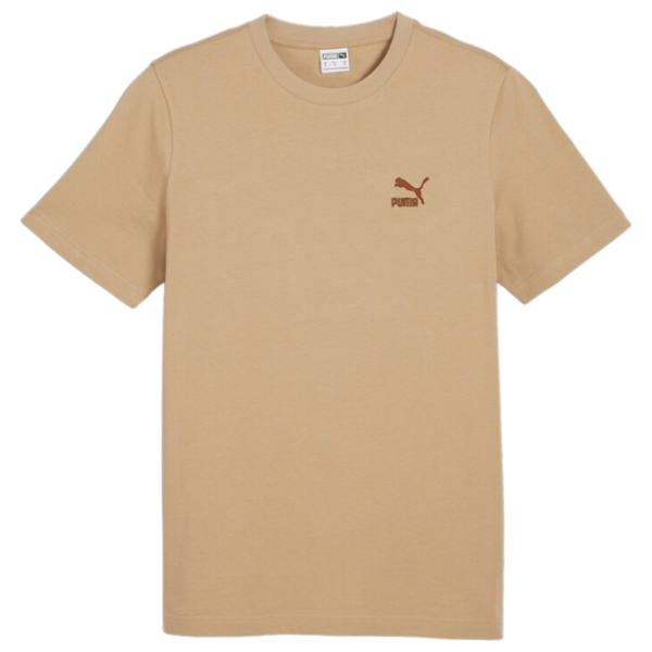 Tricou pentru bărbați Puma Classics Small Logo Tee 100% bumbac/ Prairie Tan photo 1