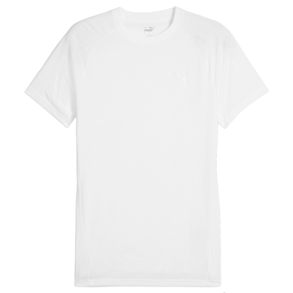 Tricou pentru bărbați Puma Evostripe Tee 65% poliester , 35% viscoză/ White photo 1