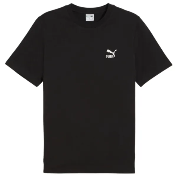Футболка для мужчин Puma Classics Small Logo Tee 100% хлопок/ Черный photo 1
