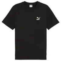 Футболка для мужчин Puma Classics Small Logo Tee 100% хлопок/ Черный