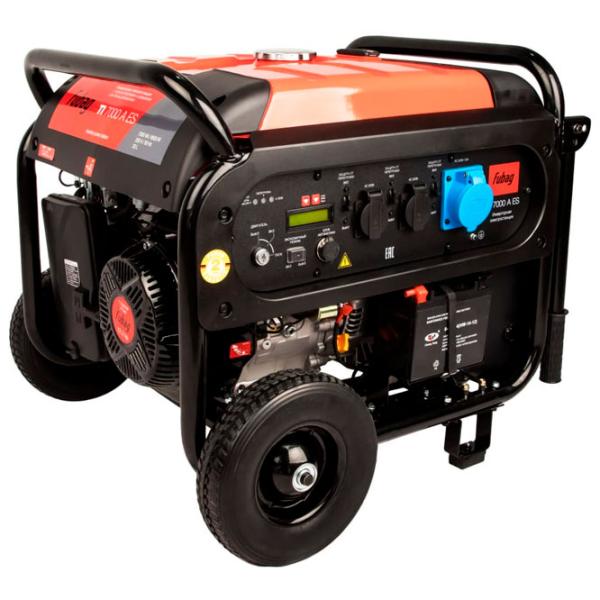 Генератор Fubag TI7000AES 220 В/ 12 В Бензин/ 6 кВт photo 1