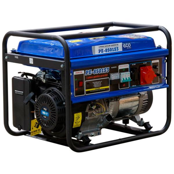 Generator de curent Eco PE-8501S3 220 - 380 V Benzină/ 6 kW photo 1 Generator de curent Eco PE-8501S3 220 - 380 V Benzină/ 6 kW photo 1