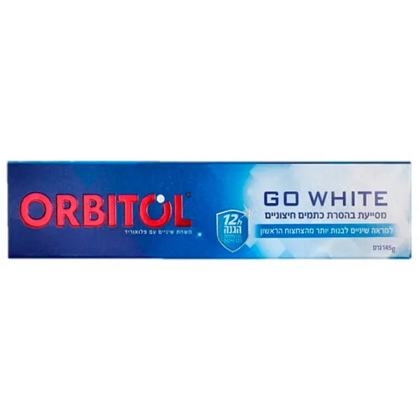 Pastă de dinţi Orbitol Go Wraite 145 g photo 1
