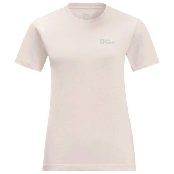 Tricou pentru femei Jack Wolfskin Essential T W Bumbac/ Light Gray photo 1