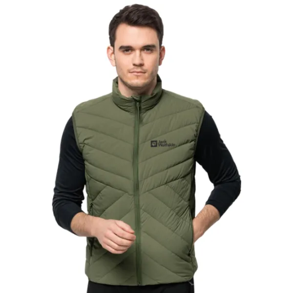 Vestă pentru bărbați Jack Wolfskin Athletic Down S/ Green photo 1 Vestă pentru bărbați Jack Wolfskin Athletic Down S/ Green photo 1
