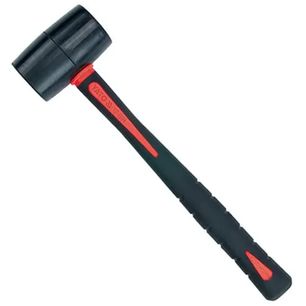 Ciocan pentru așezarea plăcilor Yato YT4594 Cauciuc/ Fibră de sticlă/ 340 mm photo 1