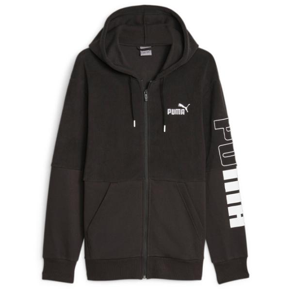 Толстовка для мужчин Puma Power Winterized Full-Zip Fl Прямой/ Черный photo 1