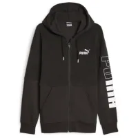 Hanorac pentru bărbați Puma Power Winterized Full-Zip Fl Drept/ Black