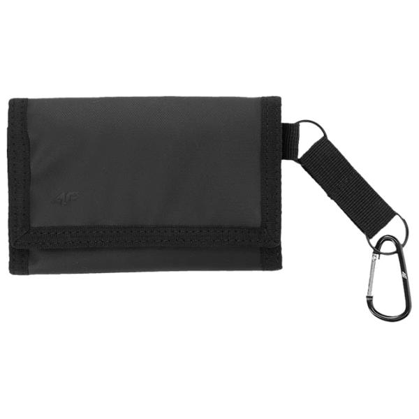 Portmoneu unisex 4F 4FAW23AWALU006 Poliester/ Black photo 1 Portmoneu unisex 4F 4FAW23AWALU006 Poliester/ Black photo 1