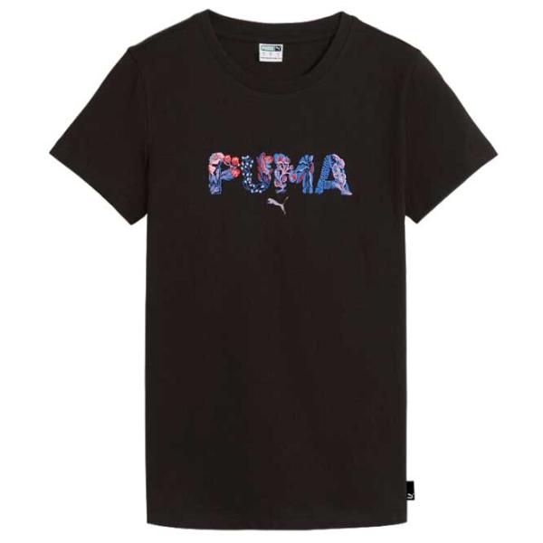 Tricou pentru femei Puma Graphics Shape Of Flora Tee 100% bumbac/ Black photo 1 Tricou pentru femei Puma Graphics Shape Of Flora Tee 100% bumbac/ Black photo 1