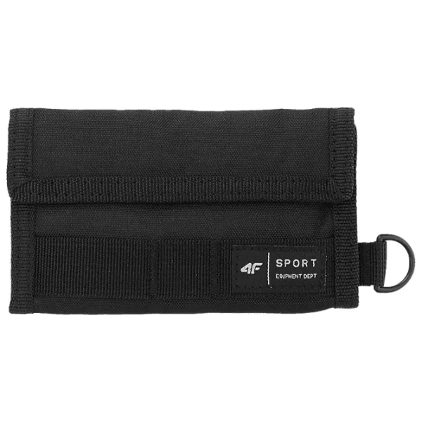 Portmoneu unisex 4F 4FAW23AWALU005 Poliester/ Black photo 1 Portmoneu unisex 4F 4FAW23AWALU005 Poliester/ Black photo 1