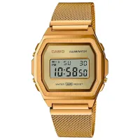 Ceas de mână unisex Casio A1000MG-9 Cuarț/ 40 x 38 mm