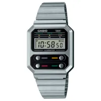 Ceas de mână unisex Casio A-100WE-1A Cuarț/ 41 x 33 mm