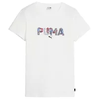 Футболка для женщин Puma Graphics Shape Of Flora Tee 100% хлопок/ Белый