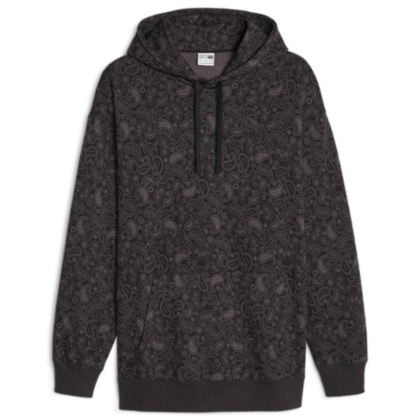 Hanorac pentru bărbați Puma Classics Paisleyluxe Aop Fl Drept/ Black photo 1