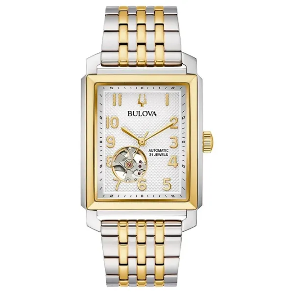 Ceas de mână pentru bărbați Bulova 98A308 Mecanic/ 45 x 33 mm photo 1