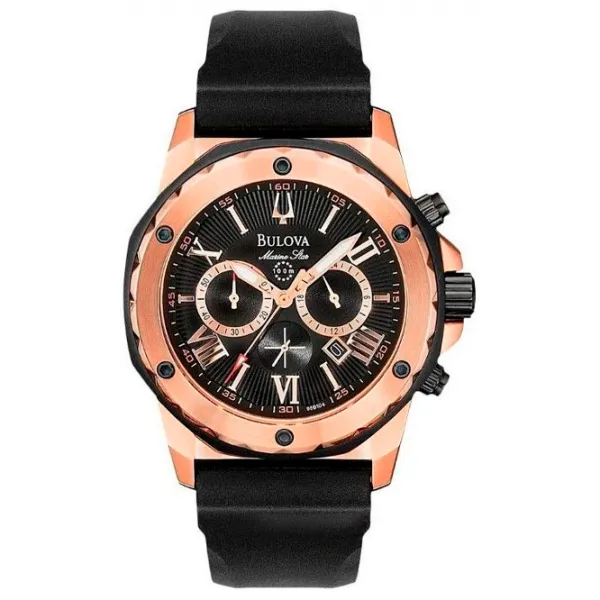 Ceas de mână pentru bărbați Bulova 98B104 Cuarț/ 44 mm photo 1 Ceas de mână pentru bărbați Bulova 98B104 Cuarț/ 44 mm photo 1