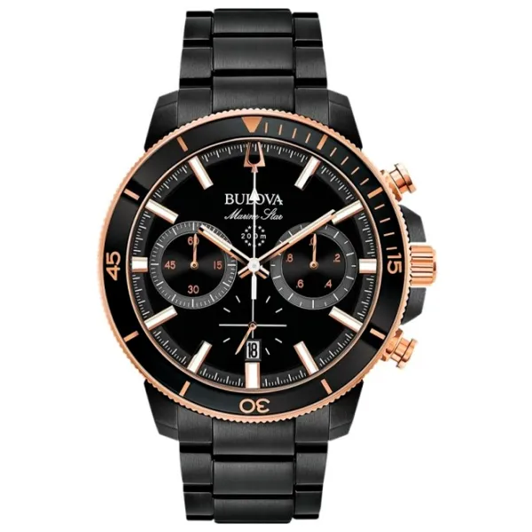 Наручные часы для мужчин Bulova 98B302 Кварцевый/ 45 мм photo 1 Наручные часы для мужчин Bulova 98B302 Кварцевый/ 45 мм photo 1