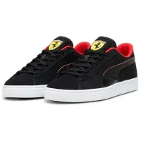 Ghete pentru bărbați Puma Ferrari Suede Torque 45 / Black