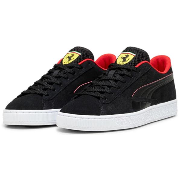 Ghete pentru bărbați Puma Ferrari Suede Torque 46 / Black photo 1