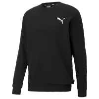 Hanorac pentru bărbați Puma Ess Small Logo Crew Tr Drept/ Black