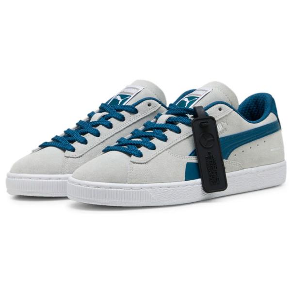 Ghete pentru bărbați Puma Mapf1 Suede Torque 40 / Silver photo 1