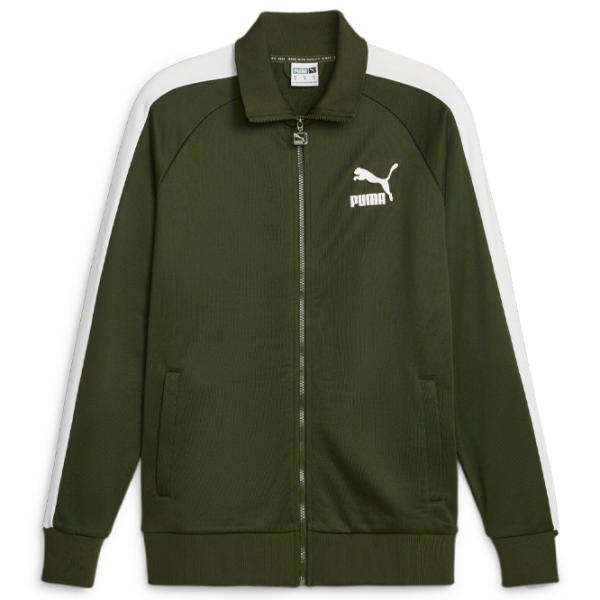 Толстовка для мужчин Puma T7 Iconic Track Jacket (S) Pt Прямой/ Зелёный photo 1