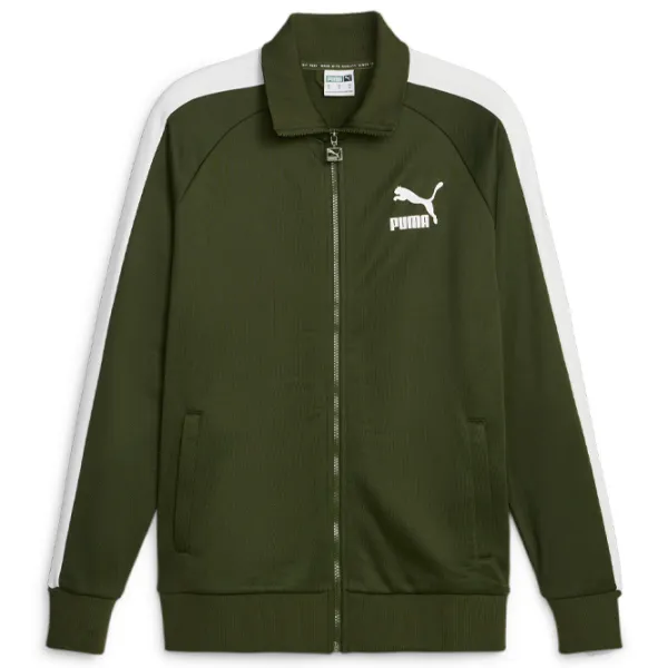 Толстовка для мужчин Puma T7 Iconic Track Jacket (S) Pt Прямой/ Зелёный photo 1