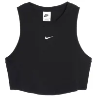 Топ для женщин Nike W Nsw Essntl Rib Crp Tank Черный