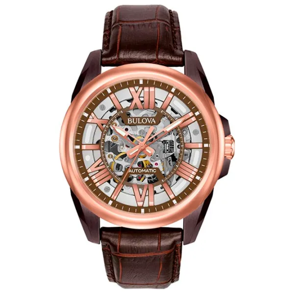 Наручные часы для мужчин Bulova 98A165 Механический/ 43 мм photo 1 Наручные часы для мужчин Bulova 98A165 Механический/ 43 мм photo 1