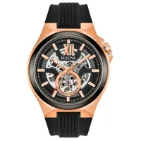 Ceas de mână pentru bărbați Bulova 98A177 Mecanic/ 46 mm