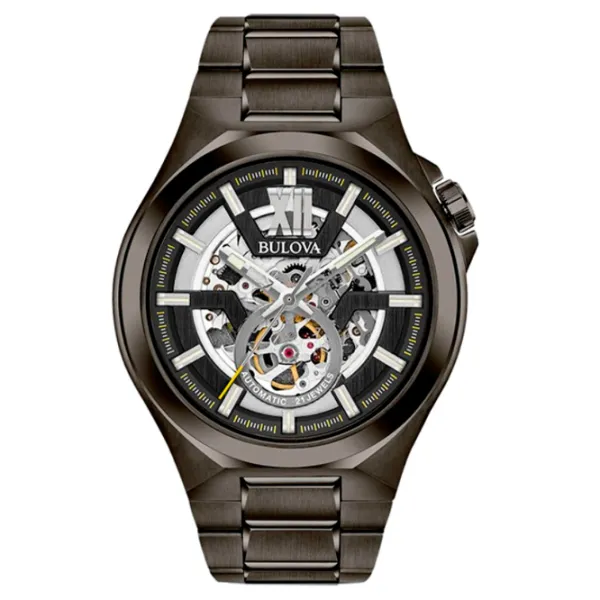Ceas de mână pentru bărbați Bulova 98A179 Mecanic/ 46 mm photo 1 Ceas de mână pentru bărbați Bulova 98A179 Mecanic/ 46 mm photo 1