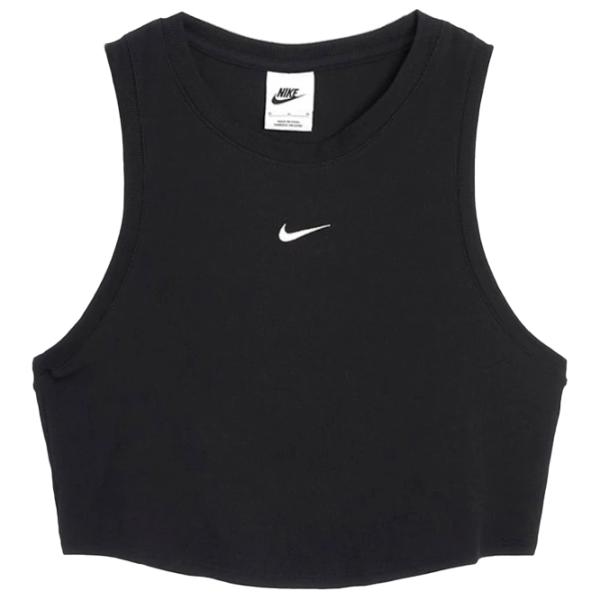 Bustieră pentru femei Nike W Nsw Essntl Rib Crp Tank Black photo 1 Bustieră pentru femei Nike W Nsw Essntl Rib Crp Tank Black photo 1