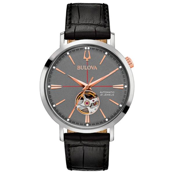 Ceas de mână pentru bărbați Bulova 98A187 Mecanic/ 41 mm photo 1 Ceas de mână pentru bărbați Bulova 98A187 Mecanic/ 41 mm photo 1