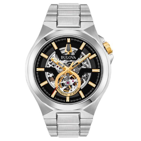 Ceas de mână pentru bărbați Bulova 98A224 Mecanic/ 46 mm photo 1