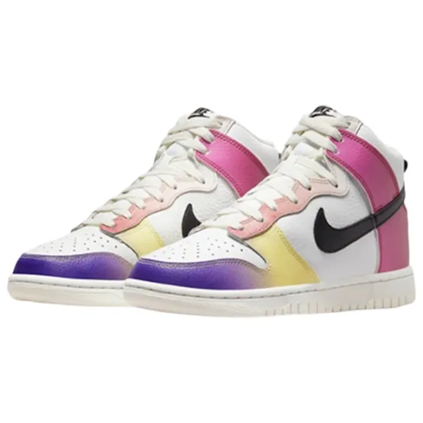 Ghete pentru femei Nike Wmns Dunk High Toamnă - iarnă/ White photo 1