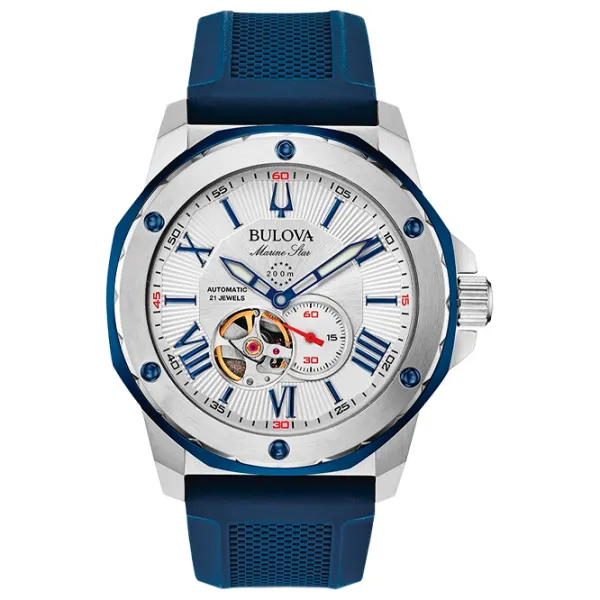 Ceas de mână pentru bărbați Bulova 98A225 Mecanic/ 45 mm photo 1 Ceas de mână pentru bărbați Bulova 98A225 Mecanic/ 45 mm photo 1