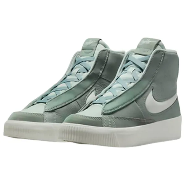 Ghete pentru femei Nike W Blazer Mid Victory Toamnă - iarnă/ Green photo 1