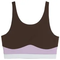 Bustieră pentru femei Puma Lemlem Crop Tank Brown
